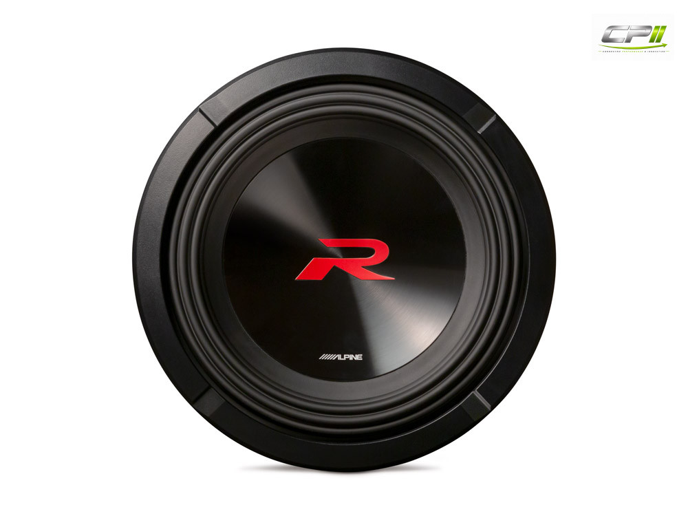 Alpine R2-W12D4 30 cm (12-Zoll) R-Series Subwoofer mit 4 Ohm Doppel-Schwingspule – R2-W12D4-01 CPII