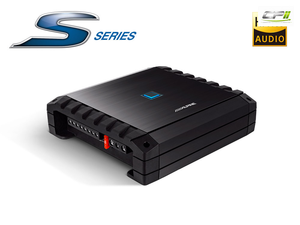 Alpine S2-A36F S-Series 4-Kanal Digital-Verstärker - RMS Leistung 4x 90W @ 2 Ohm