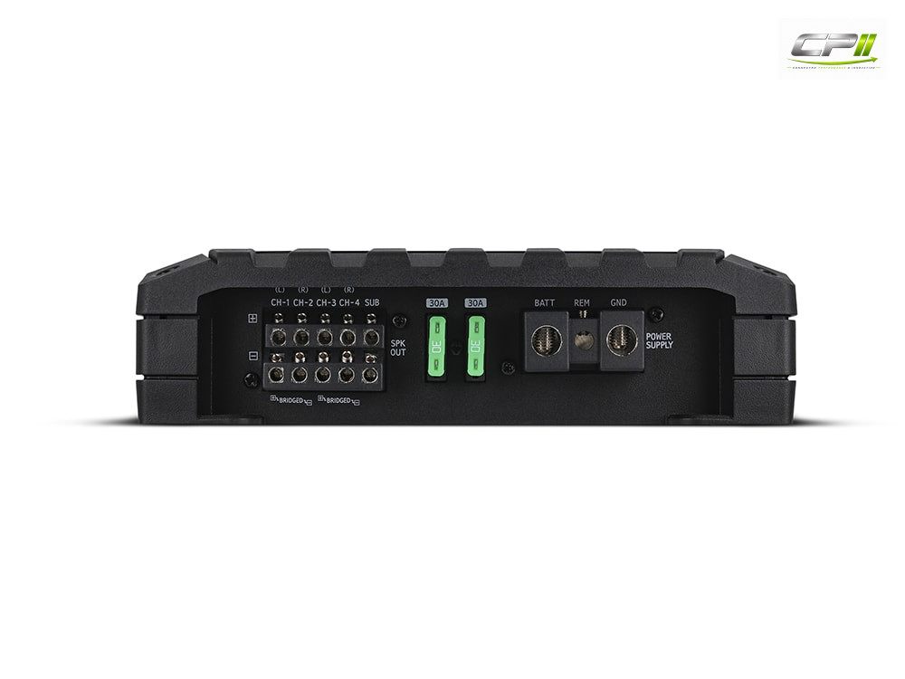 Alpine S2-A55V S-Series 5-Kanal Digital-Verstärker- RMS Power Ratings 4x 60W + 1x 300 W @ 2 Ohm – S2-A55V-02 CPII