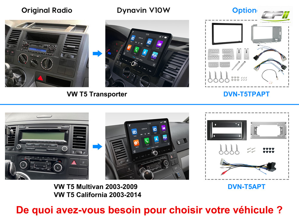 D9-V10W Premium Android Autoradio für VW | Skoda | Seat mit 4 x 100 W D-Klasse-Verstärker, hochauflösendem 10,1-Zoll-Display,