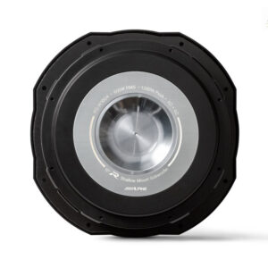 Alpine RS-W10D4 25 cm (10-Zoll) R-Series Shallow Subwoofer mit 4 Ohm Doppel-Schwingspule – RS-W10D4-03 CPII