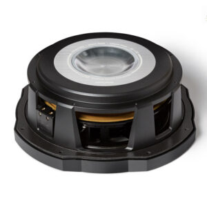 Alpine RS-W10D4 25 cm (10-Zoll) R-Series Shallow Subwoofer mit 4 Ohm Doppel-Schwingspule – RS-W10D4-04 CPII