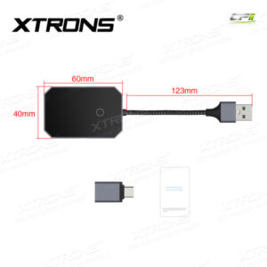 ACCP06 Kabelloser Carplay-Adapter mit USB-Typ-C-Anschluss für werkseitig installiertes kabelgebundenes CarPlay