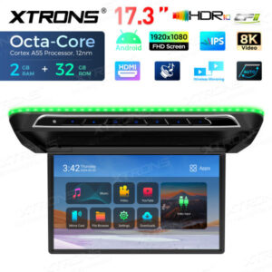 CM171AM 17,3-Zoll-Elektromotor-Octa-Core-Android-Auto-TV-Flip-Down-Monitor mit FHD-Bildschirm – CM171AM-01 CPII