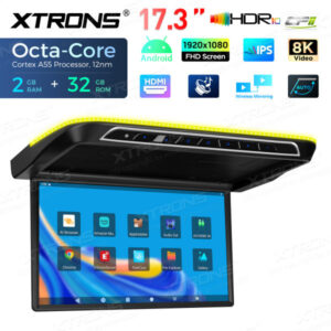 CM171AM 17,3-Zoll-Elektromotor-Octa-Core-Android-Auto-TV-Flip-Down-Monitor mit FHD-Bildschirm – CM171AM-03 CPII