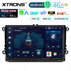 PX93MTVL 9 Zoll Octa Core 4 + 64 GB Global 4G LTE Android Autoradio Multimedia-Player Individuell für VW / SEAT / SKODA