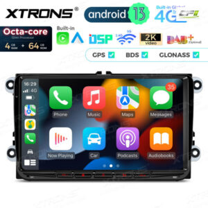 PX93MTVL 9 Zoll Octa Core 4 + 64 GB Global 4G LTE Android Autoradio Multimedia-Player Individuell für VW / SEAT / SKODA