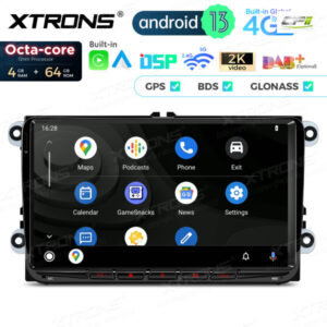 PX93MTVL 9 Zoll Octa Core 4 + 64 GB Global 4G LTE Android Autoradio Multimedia-Player Individuell für VW / SEAT / SKODA
