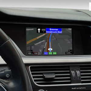 Android Autoradio für Audi A4 A5 Q5 mit 6,5 Zoll Display (hochauflösend), Inkl. Head-up-Display, Apple CarPlay und Android Au