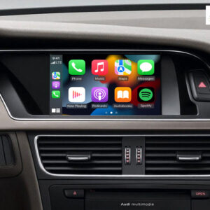 Android Autoradio für Audi A4 A5 Q5 mit 7 Zoll Display (hochauflösend), Inkl. Head-up-Display, Apple CarPlay und Android Auto
