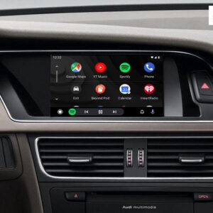 Android Autoradio für Audi A4 A5 Q5 mit 7 Zoll Display (hochauflösend), Inkl. Head-up-Display, Apple CarPlay und Android Auto
