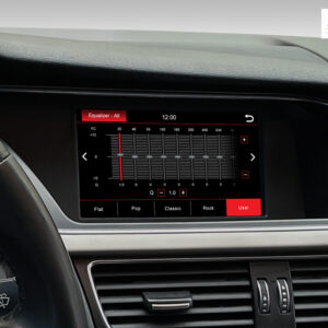 Android Autoradio für Audi A4 A5 Q5 mit 7 Zoll Display (hochauflösend), Inkl. Head-up-Display, Apple CarPlay und Android Auto