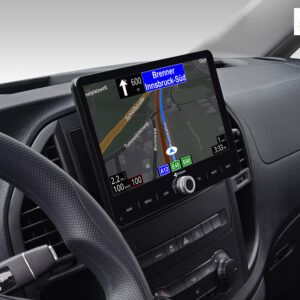Android Autoradio für Mercedes Benz Vito W639 / Viano W639 mit 4 x 100W Class-D Verstärker, 10,1 Zoll Display (hochauflösend)