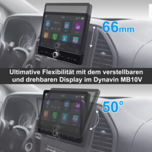 Android Autoradio für Mercedes Benz Vito W639 / Viano W639 mit 4 x 100W Class-D Verstärker, 10,1 Zoll Display (hochauflösend)