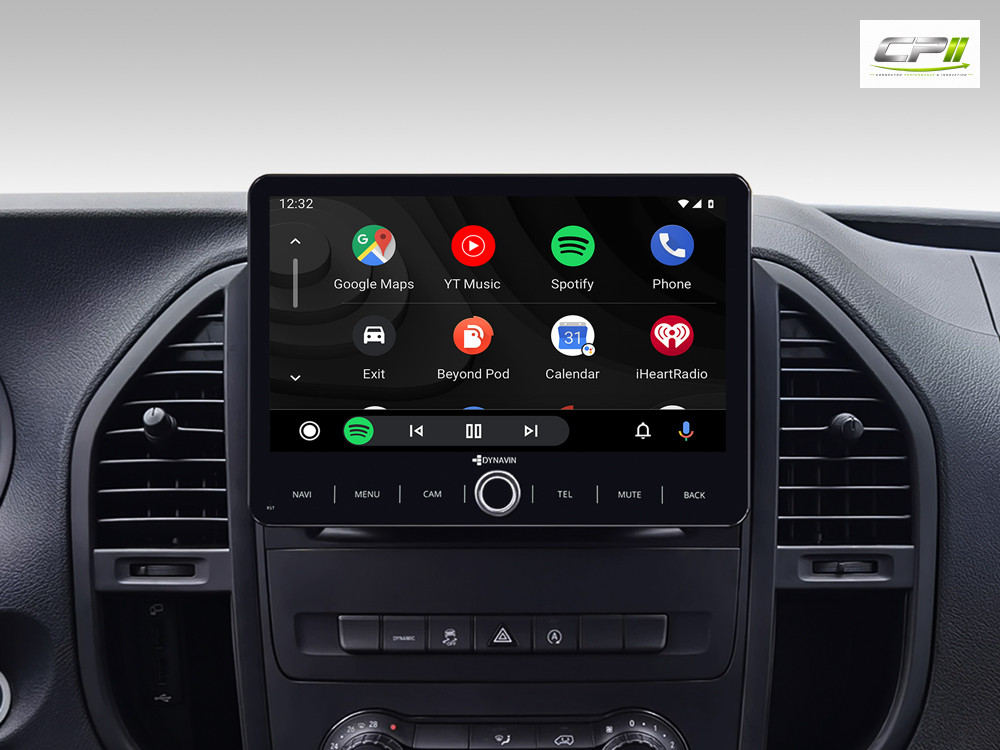 Android Autoradio für Mercedes Benz Vito W639 / Viano W639 mit 4 x 100W Class-D Verstärker, 10,1 Zoll Display (hochauflösend)