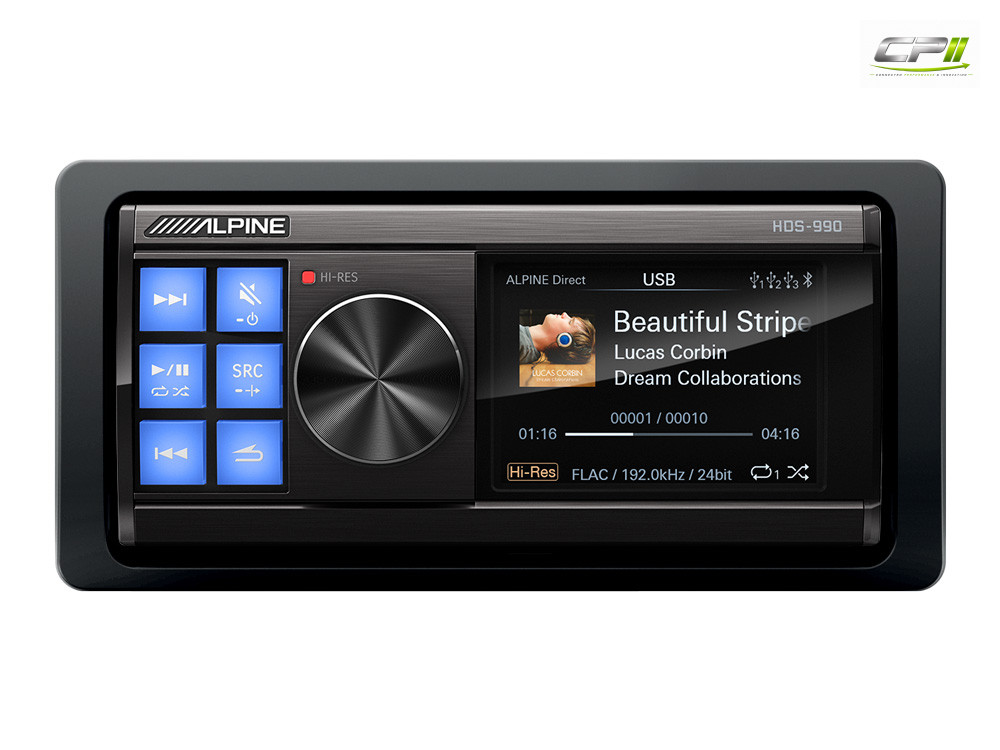 Alpine HDS-990 Status Hi-Res Audio Media Player – HDS-990-02 CPII