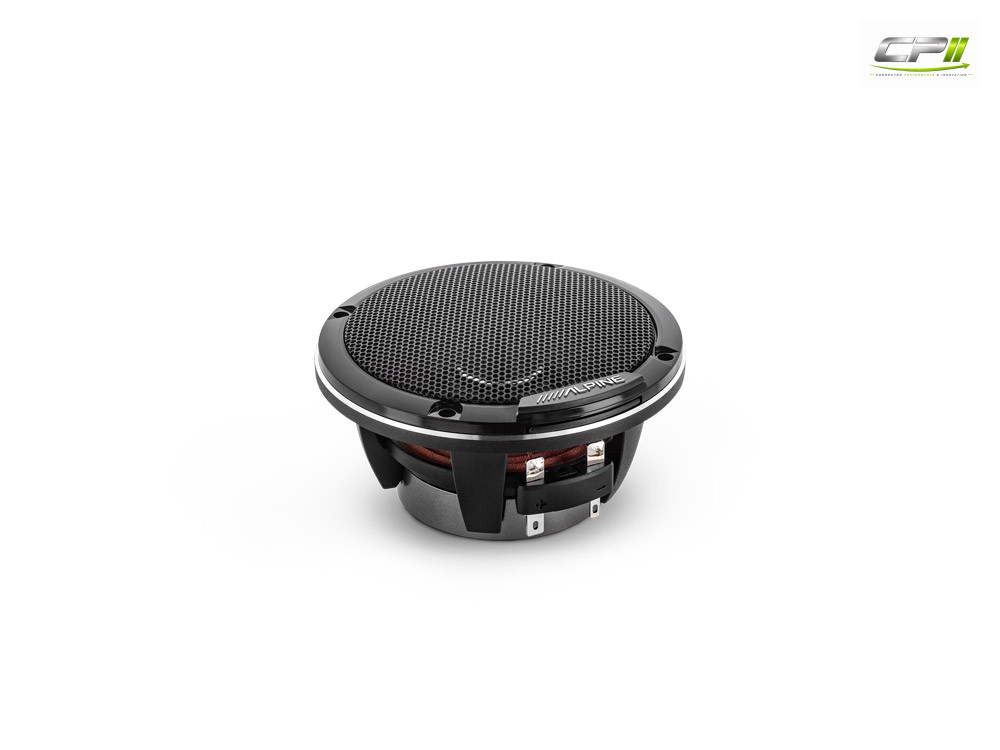 Alpine HDZ-653 Status Hi-Res 16,5 cm (6,5-Zoll) 3-Wege Komponenten-Lautsprecher-System – HDZ-653-04 CPII