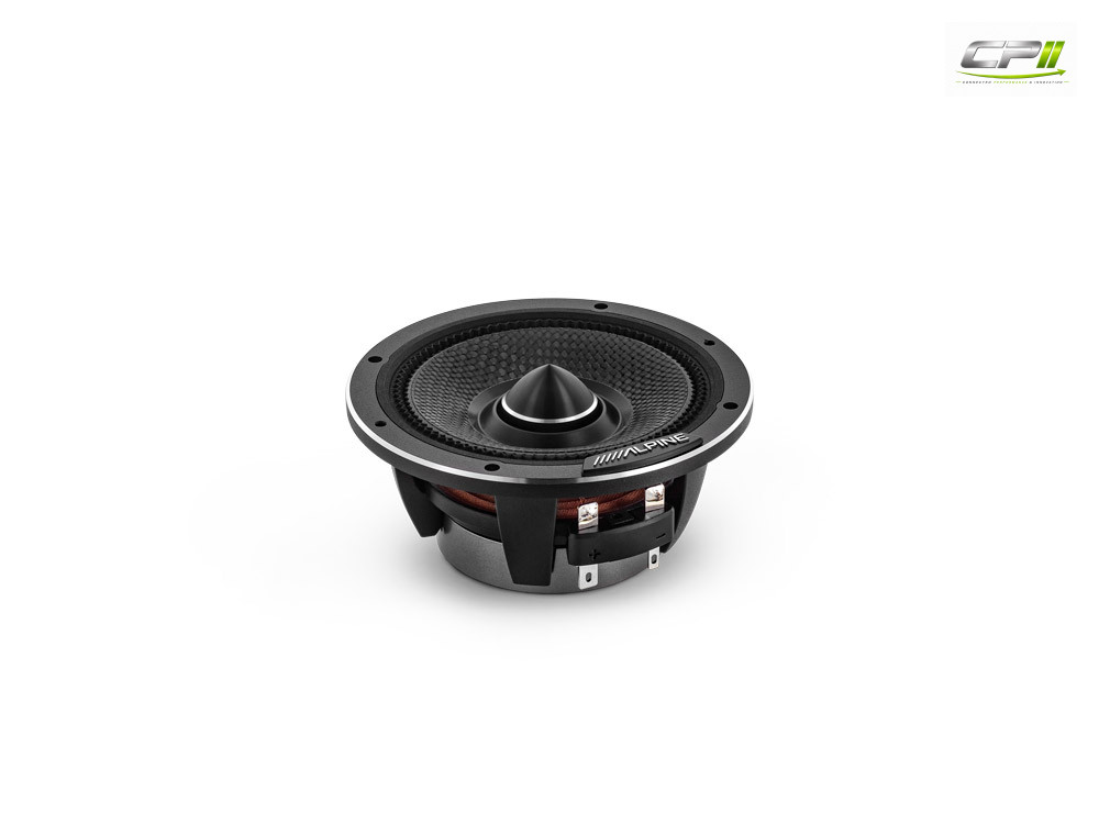 Alpine HDZ-653S Status Hi-Res 16,5 cm (6,5-Zoll) 3-Wege Slim-Fit-Komponenten-Lautsprecher-System – HDZ-653S-04 CPII