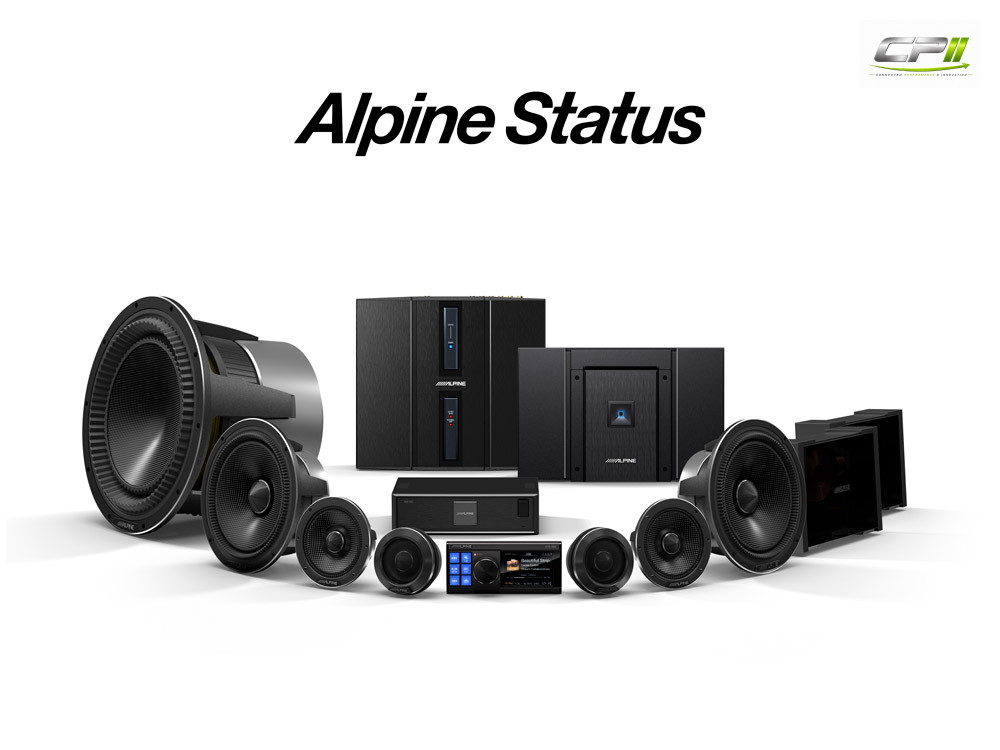 Alpine HDZ-653S Status Hi-Res 16,5 cm (6,5-Zoll) 3-Wege Slim-Fit-Komponenten-Lautsprecher-System – HDZ-653S-07 CPII