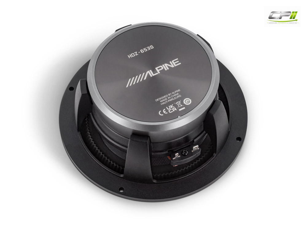 Alpine HDZ-65C Status Hi-Res 16,5 cm (6,5-Zoll) 2-Wege Komponenten-Lautsprecher-System – HDZ-65C-02 CPII