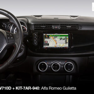 Alpine KIT-940AR-UART Einbauset für iLX-702D / INE-W710D (Alfa Romeo Giulietta (940))