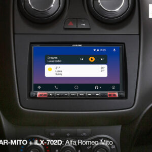 Alpine KIT-7AR-MITO 7-Zoll Einbaukit für Alfa Romeo Mito (955) – KIT-7AR-MITO-03 CPII