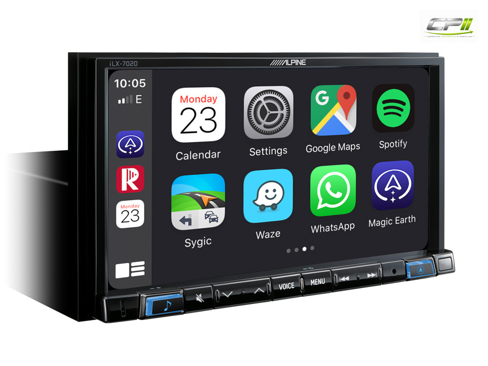 Alpine KIT-7VW-CRA 7-Zoll Einbauset für VW Crafter ab 2017 – KIT-7VW-CRA-04 CPII