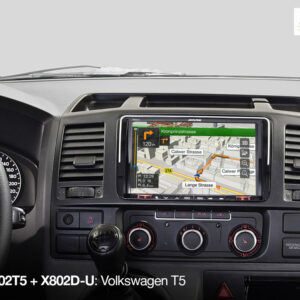 Alpine KIT-802T5 Einbauset für X803D-U (VW T6 & T5 Facelift (7 H/E/J)) – KIT-802T5-04 CPII