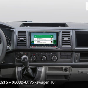Alpine KIT-802T5 Einbauset für X803D-U (VW T6 & T5 Facelift (7 H/E/J)) – KIT-802T5-07 CPII