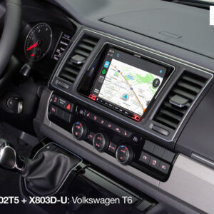 Alpine KIT-802T5 Einbauset für X803D-U (VW T6 & T5 Facelift (7 H/E/J))