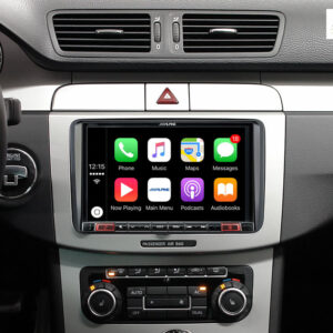 Alpine KIT-8VWTX300 Einbauset für X803D-U (VW/Seat/Skoda-Plattform mit MIB-PQ- oder Golf 6-Radio) – KIT-8VWTX300-01 CPII