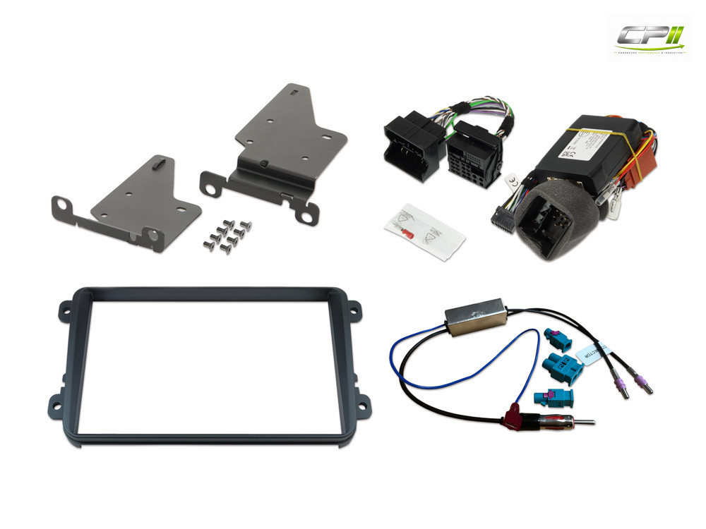 Alpine KIT-8VWTX303 8-Zoll Einbauset für Volkswagen Plattform (MIB-PQ/Golf VI - Seat, Skoda und VW) – KIT-8VWTX303-02 CPII