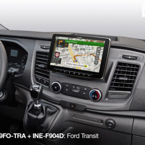 Alpine KIT-F9FO-TRA 9-Zoll (1-DIN) Einbauset für Ford Transit Custom ab 2018 mit Alpine Halo
