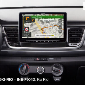 Alpine KIT-F9KI-RIO iLX-F905D / iLX-F115D / INE-F904D Einbaukit für Kia Rio ab 2017