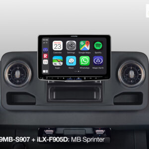 Alpine KIT-F9MB-S907 Einbauset für Mercedes Sprinter 907 (VS 30) ab 2018 für Alpine Halo11 und Halo9 – KIT-F9MB-S907-02 CPII