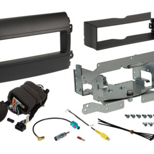 Alpine KIT-HALO-DU8S Schwenkbares Einbauset für Fiat Ducato 8, passend für 2-DIN Öffnung zum Einbau eines Alpine 1-DIN Halo A
