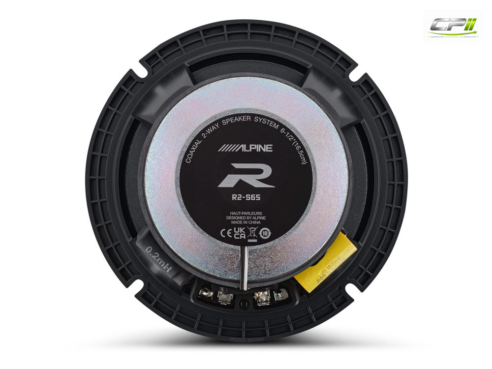 Alpine R2-S65 16,5 cm (6,5-Zoll) R-Series 2-WEGE-KOAXIAL-LAUTSPRECHER – R2-S65-05 CPII