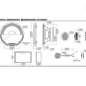 Alpine R2-S652 16,5 cm (6,5-Zoll) R-Series PRO 2-WEGE-KOMPONENTEN-LAUTSPRECHER – R2-S652-07 CPII