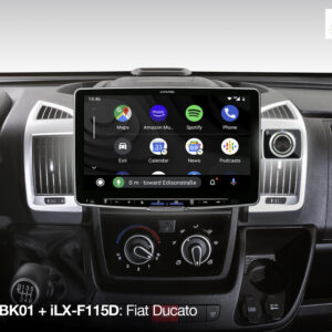Alpine RUE-BK01 Bluetooth-Lautstärkeregler für iLX-F115D / iLX-F905D / iLX-705D – RUE-BK01-04 CPII