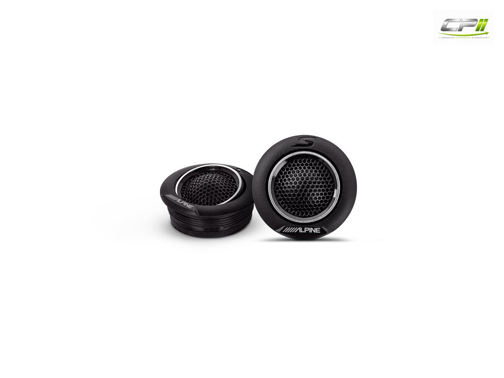 Alpine S2-S40C S-Series 10 cm (4-Zoll) 2-Wege-Komponenten-Lautsprechersystem – S2-S40C-05 CPII