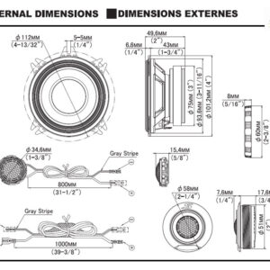 Alpine S2-S40C S-Series 10 cm (4-Zoll) 2-Wege-Komponenten-Lautsprechersystem – S2-S40C-06 CPII