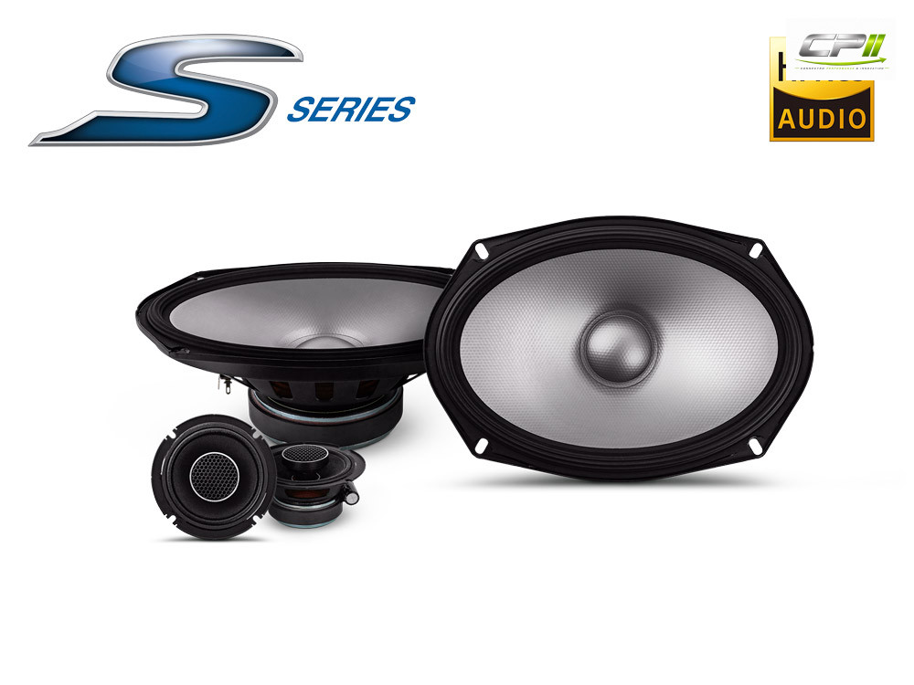 Alpine S2-S69C S-Series 16 cm x 24 cm (6 x 9-Zoll) 3-Wege-Komponenten-Lautsprechersystem