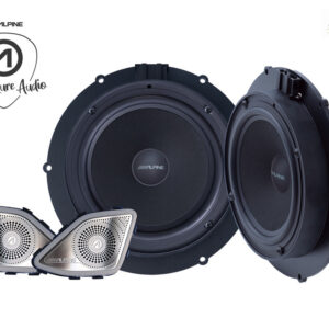 Alpine SPC-106T6 16,5 cm (6,5-Zoll) 2-WEGE-KOMPONENTEN-LAUTSPRECHER für Volkswagen T6