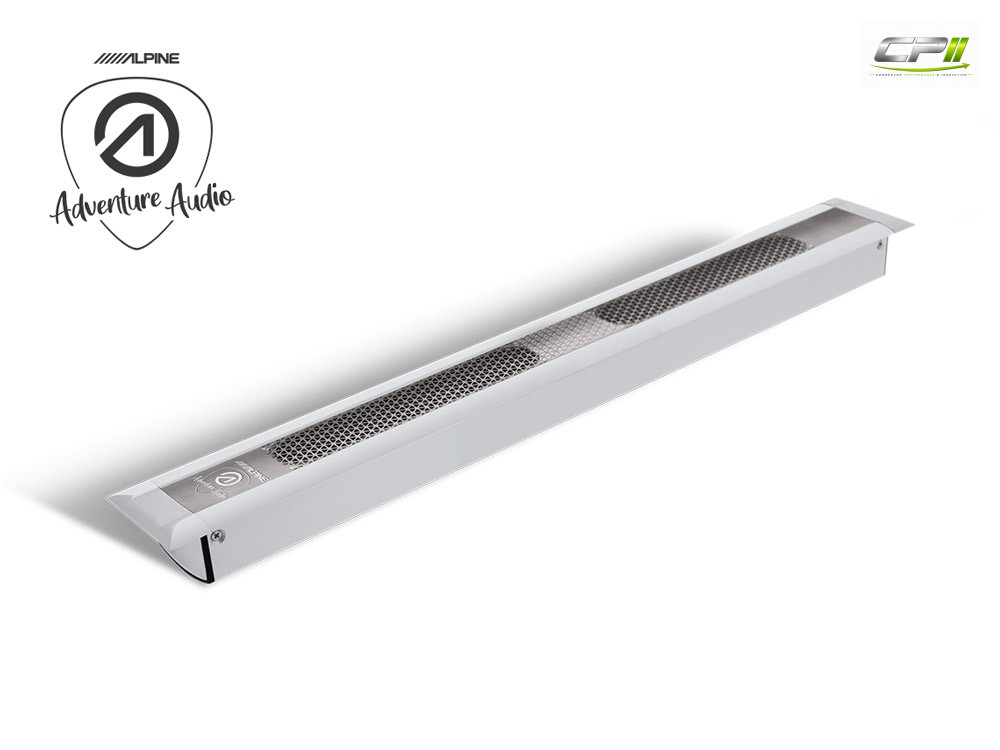 Alpine SPC-L350F Adventure Audio In-Cabin Einbaulautsprecher (Kurz / Silber)