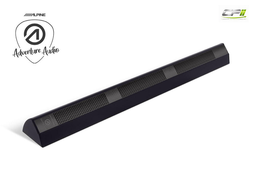 Alpine SPC-L500SB Adventure Audio In-Cabin Aufbaulautsprecher (Lang / Schwarz)