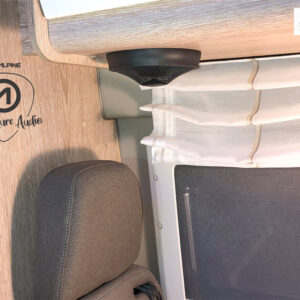 Alpine SPC-R100S 12 cm Universal Radial Lautsprecher für Reisemobil-Wohnbereiche. 180 Watt Spitzenbelastbarkeit, 45 Watt RMS,