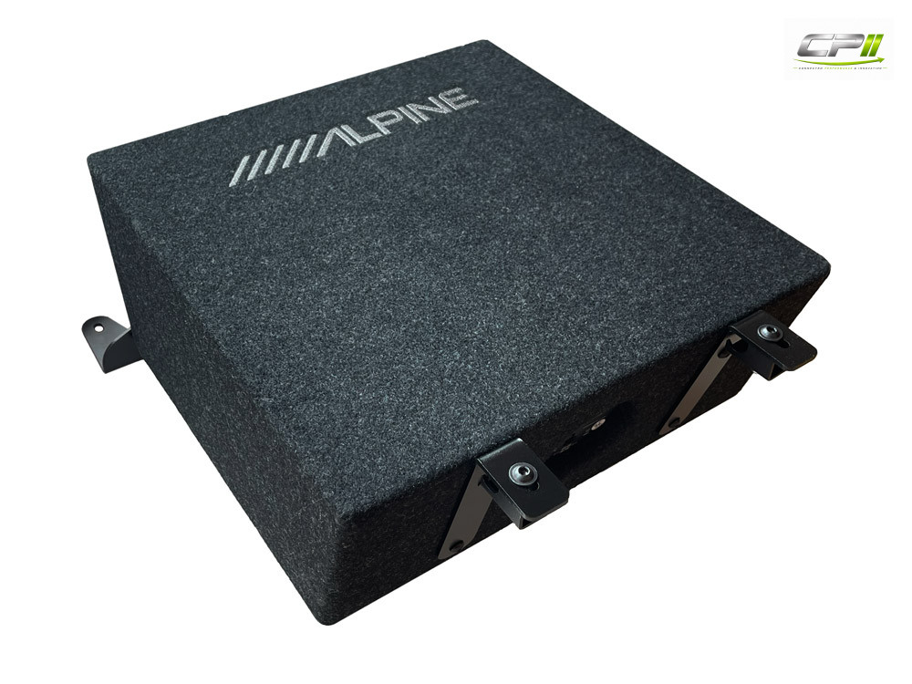 Alpine SWC-W84TRA7 Subwoofer mit Gehäuse für Ford Transit 7, Transit 7 Custom, Tourneo 7 Custom – SWC-W84TRA7-01 CPII