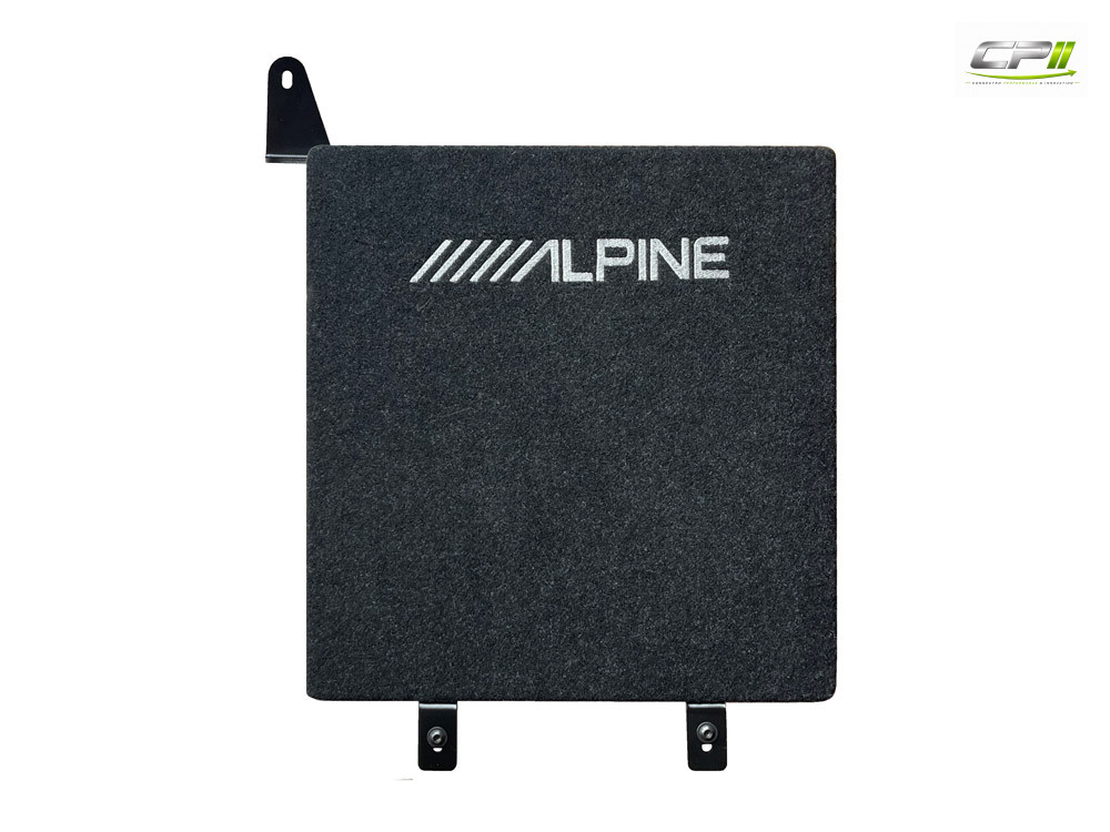 Alpine SWC-W84TRA7 Subwoofer mit Gehäuse für Ford Transit 7, Transit 7 Custom, Tourneo 7 Custom – SWC-W84TRA7-02 CPII