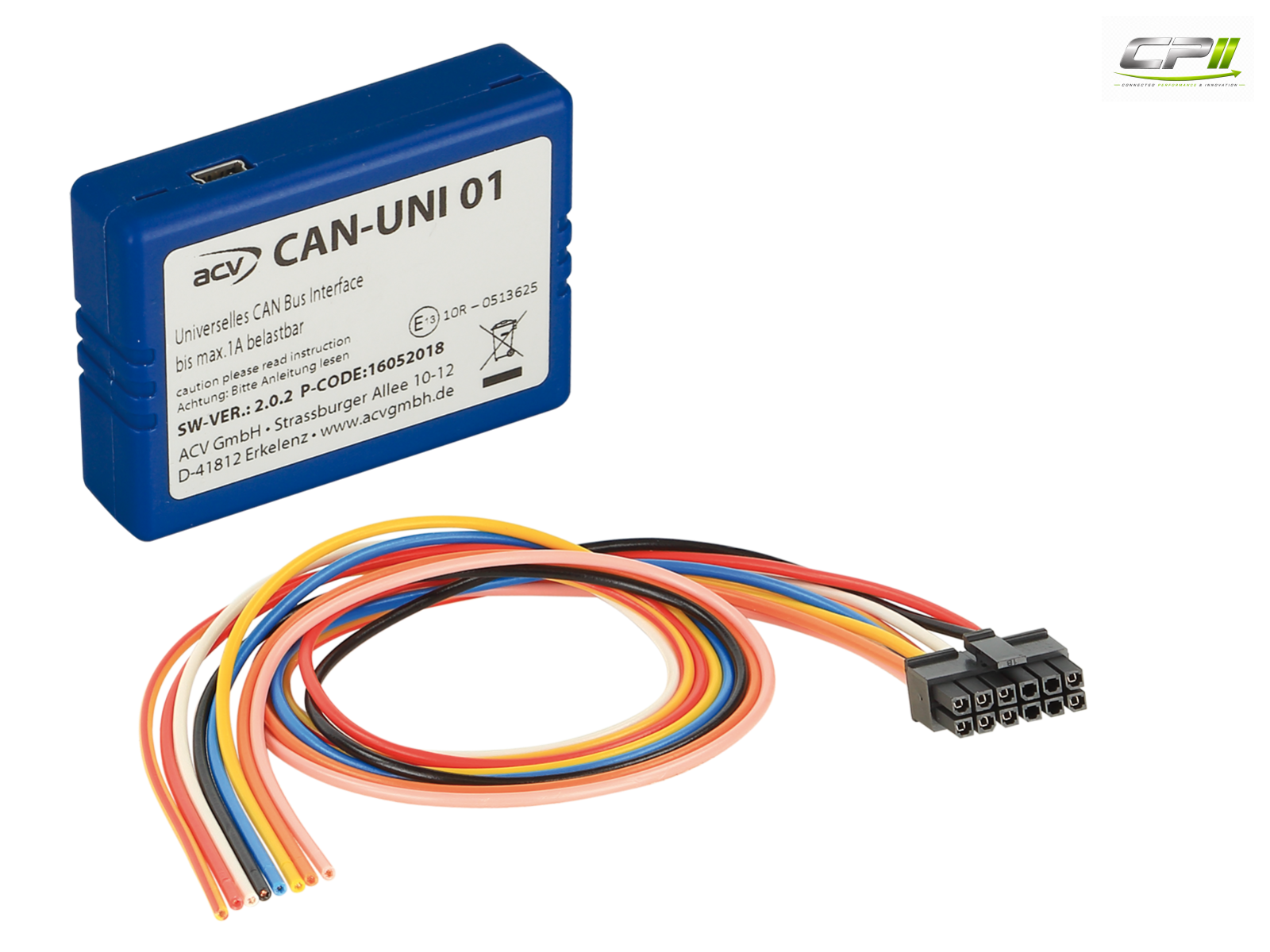 CAN-Bus Adapter diverse Fahrzeuge universal Kabelbaum – can-uni 01-01 CPII