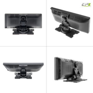 AMPIRE Smartphone-Monitor 25.4cm (10'') AHD Dual-Dashcam & Rückfahrkamera – CPM102-07 CPII